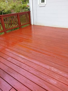 Deck Staining by North College Park Painting LLC