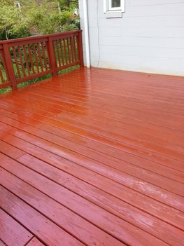 Deck Staining in Silver Spring, MD